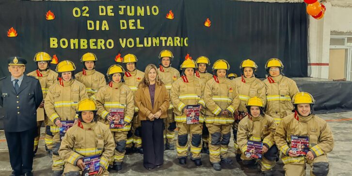 Catriel: acto por el «Dia del Bombero Voluntario»
