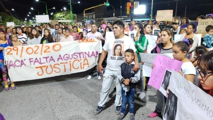 Femicidio de Agustina Atencio. Extienden la prisión preventiva al único acusado (Ampliada)