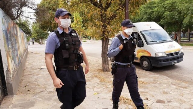 policia calle