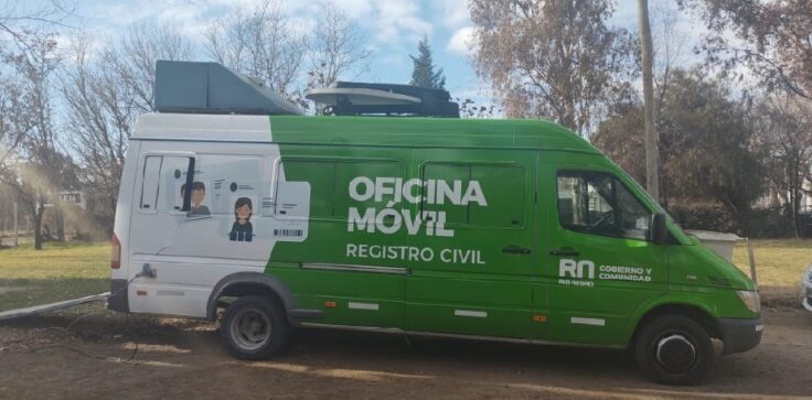 Catriel: atiende el Registro Civil Mòvil