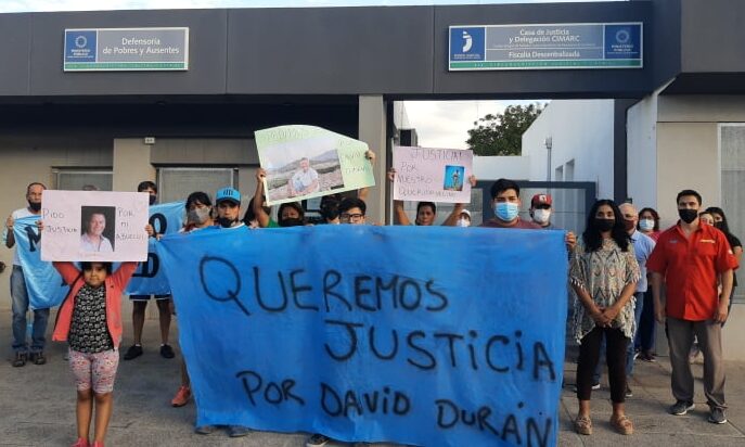 Catriel: marcharon pidiendo justicia por la muerte de David Durán