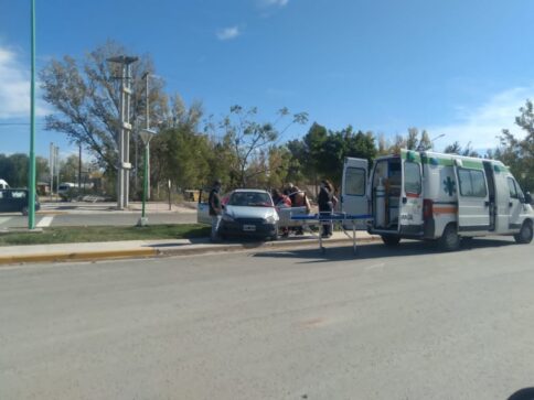 Catriel: accidente de tránsito en la nueva rotonda 1 ac colectora2