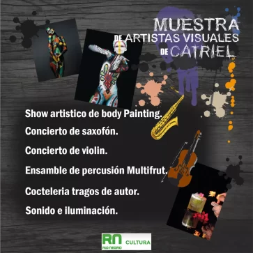Catriel: Este fin de semana habrá arte en C.C. Sánchez Carrillo 1 muestra cultura catriel