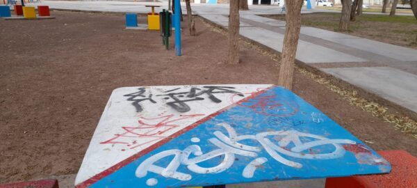 Catriel: repudian actos de vandalismo en espacios públicos