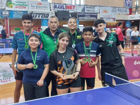 Gran Prix de Tenis de Mesa en Viedma con excelentes actuaciones de los Catrielenses