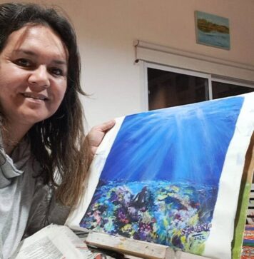 Taller de arte Catrielense participa de obra mundial por récord Guinness