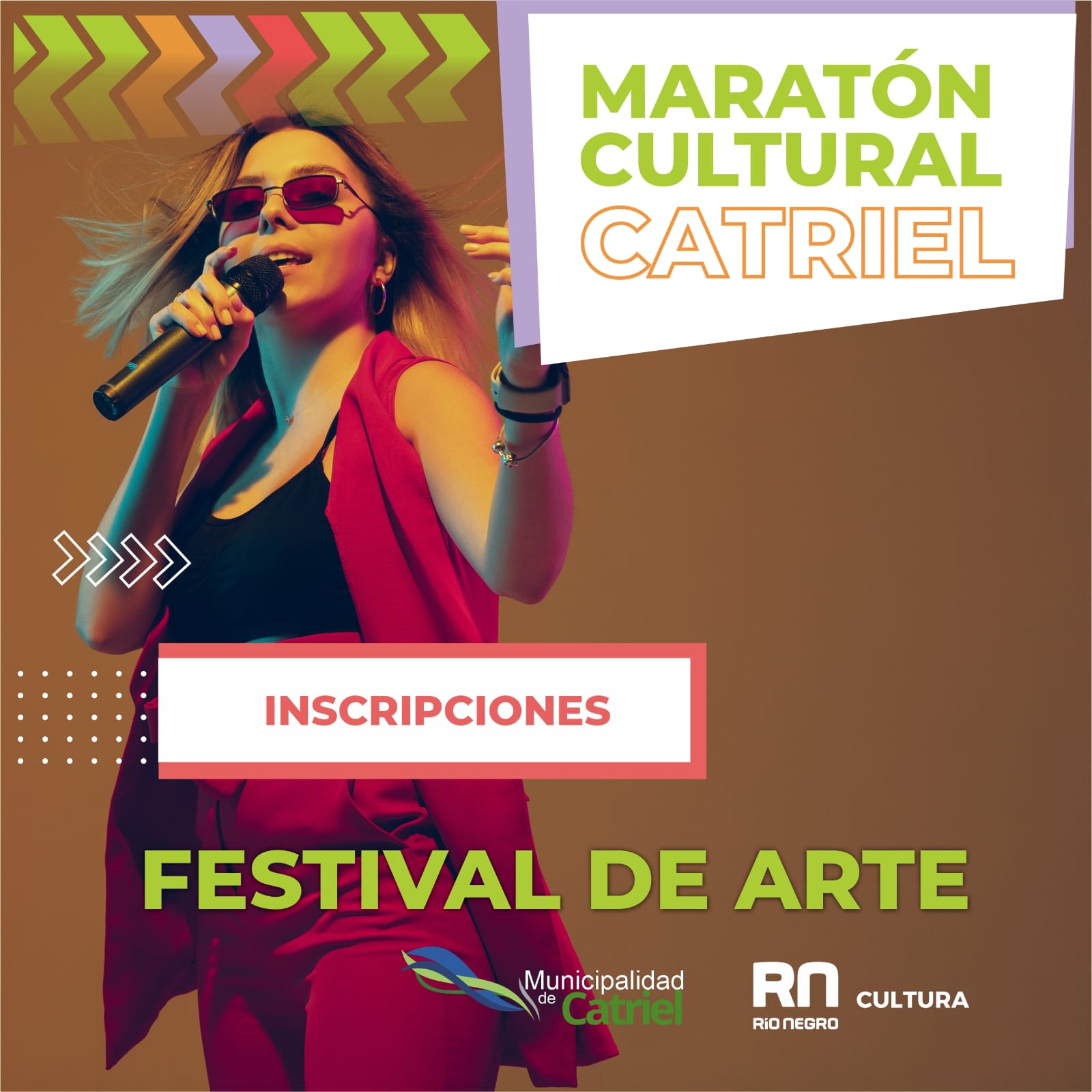 , Llega a Catriel la Maratón Cultural Río Negro