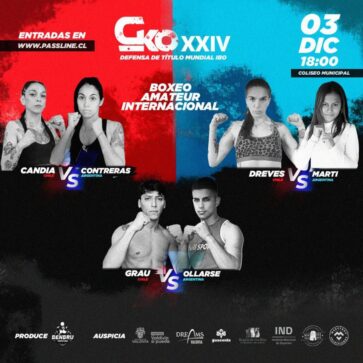 Boxeo-Los Guerreros de Catriel presentes en Chile por títulos Internacionales