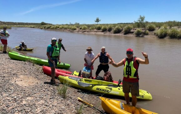 , Catriel y 25 de Mayo unidos por un encuentro de kayaks