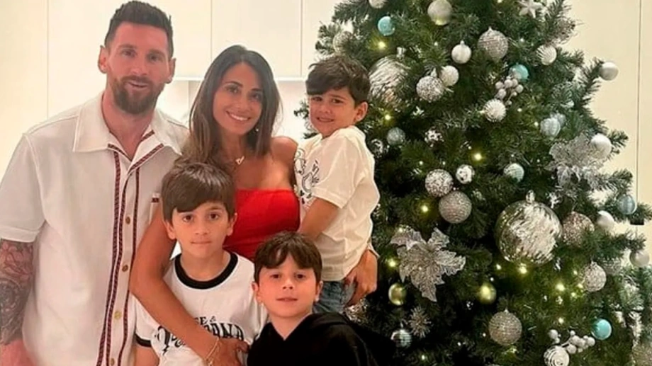 , Lionel Messi y Antonela Roccuzzo celebraron Nochebuena y Navidad en Rosario