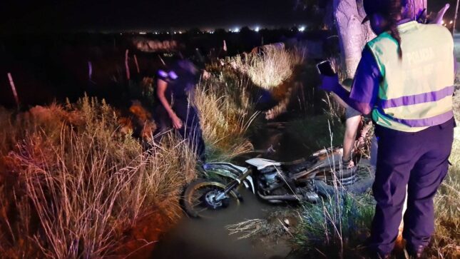 , Catriel: chocaron dos motos y hubo dos heridos