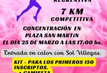 , 25 de Mayo-Se viene el running 8M