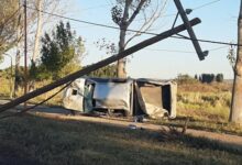 Accidente fatal en acceso a Catriel. Murió una mujer , Accidente fatal en acceso a Catriel. Murió una mujer