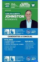 , 16 A: fuerte respaldo del Peronismo a Johnston en Catriel