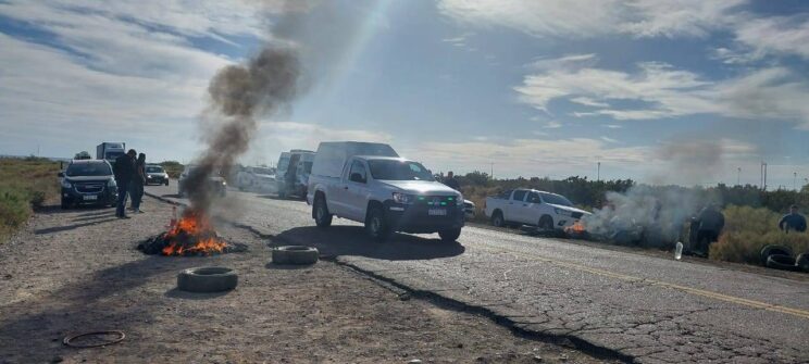 Petroleros levantan cortes de ruta (video)