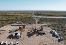 Gasoducto Néstor Kirchner: ya cruza por debajo del rio Colorado