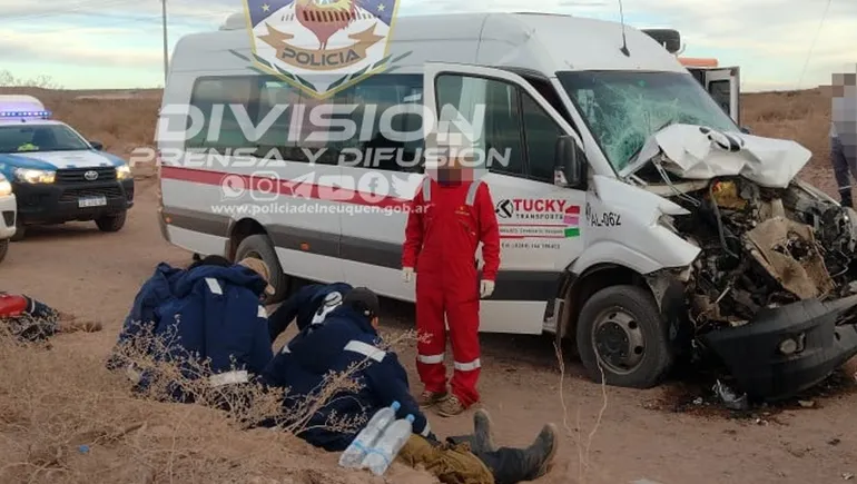 Vaca Muerta: fuerte accidente dejó 6 petroleros heridos