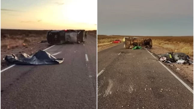 Un muerto y un herido grave en un vuelco sobre la Ruta 152