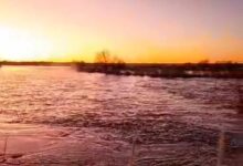 Crecida del Río Colorado: hay evacuados y trabajan para evitar el avance del agua Crecida del Río Colorado: hay evacuados y trabajan para evitar el avance del agua