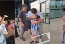“Me ponen la misma inyección”; el nene rionegrino que emocionó a Messi