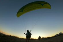Catriel: interés por los vuelos en parapente