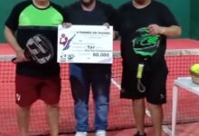 Lopez y Ruiz se quedaron con el podio en el torneo de M&S Padel Indoor