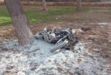 Catriel: roban e incendian una moto