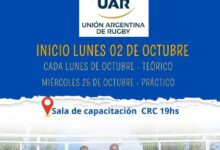 Capacitación Inicial en referee de rugby inicial