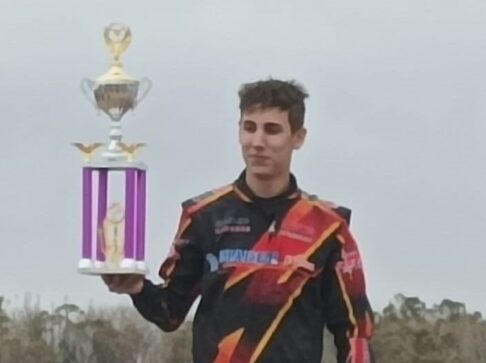 Franco Arena metió podio en el Safari Pista Regional