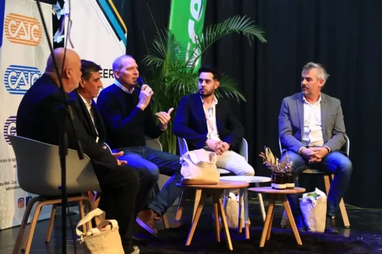 El Vice Gobernador con emprendedores