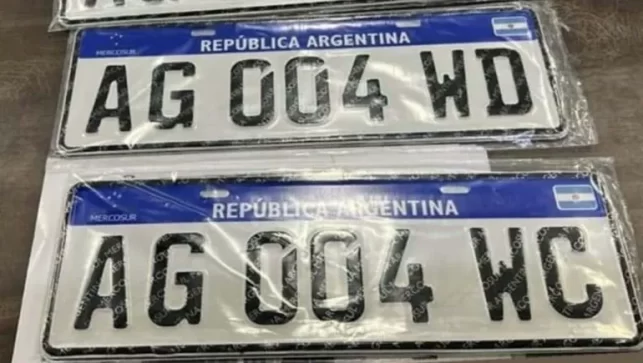 Insólito:Gobierno autorizó a circular con patentes de papel