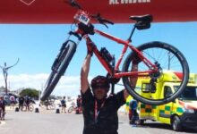 Walter Moragues culminó la prueba ciclística “De la cordillera al Mar”