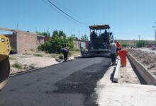 Última etapa de la obra de pavimentación en Bº Preiss