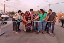Catriel: Germanier inauguró obra en barrio Preiss