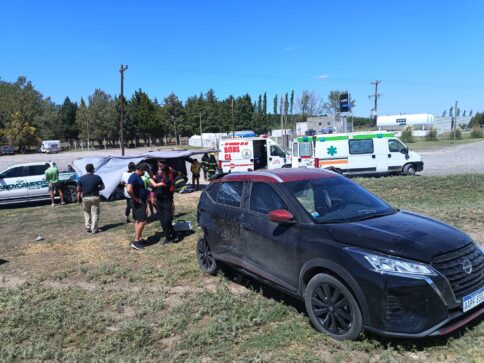 Ruta 151: terrible accidente cerca de Catriel. Varios heridos