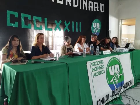 Unter rechazó la oferta del gobierno y habrá paro por 48 hs