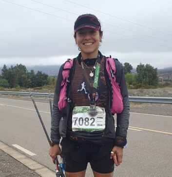 Nazarena Fuentes destacada en el Trail Running de Punta Negra