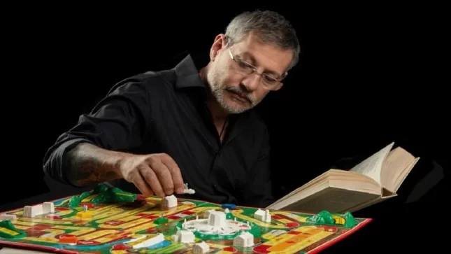 Gabriel Cartañá este martes en Catriel