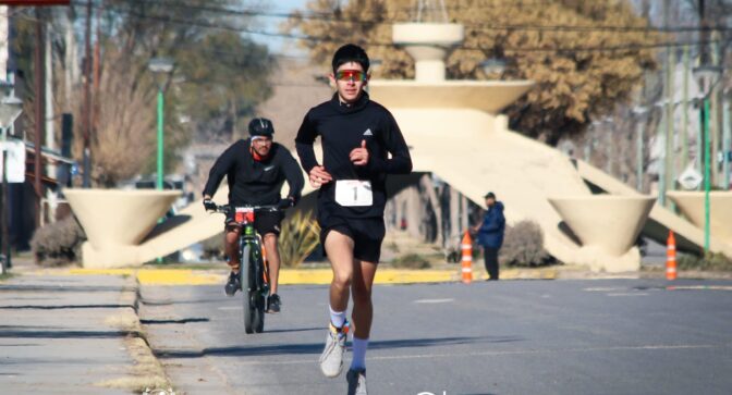Catriel: ni el frío frenó al Duatlón Aniversario