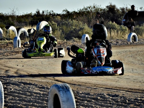 El Kartódromo de Catriel vivió una jornada de “pruebas” de forma exitosa