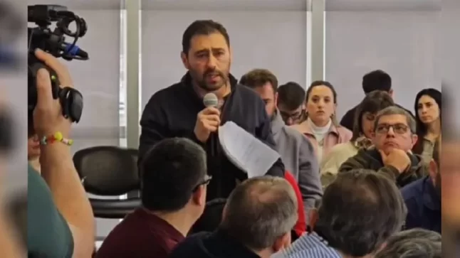Intendente fue a reclamar regalías y lo mandaron a estudiar