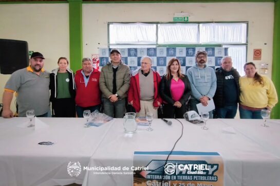 Catriel-Presentación del Rally Integración en Tierras Petroleras