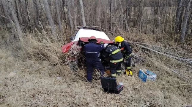 Una mujer que murió tras un vuelco en la Ruta 151