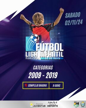 Comienza la Liga de futbol “Campeones del mundo”