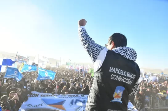 Rucci: “El 22 de julio tiene será un un grito colectivo: los petroleros seguimos de pie y organizados”