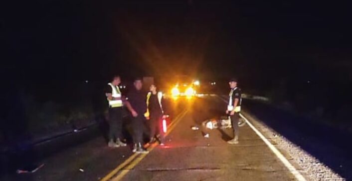 Catriel: motociclista herido luego de chocar en la ruta 151