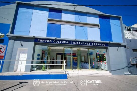 El Centro Cultural de Catriel lleva el nombre de Roberto Sánchez Carrillo