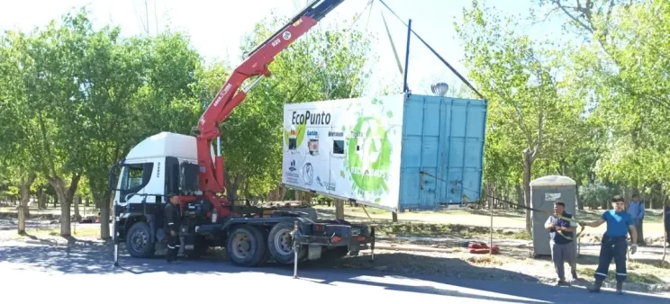 Catriel: reubican el «EcoPunto»