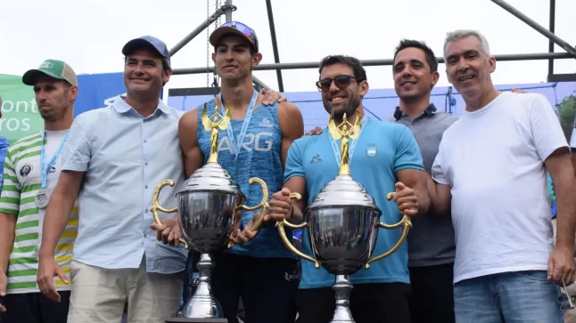 La dupla Salinas-Cáceres se quedó con la Regata del río Negro