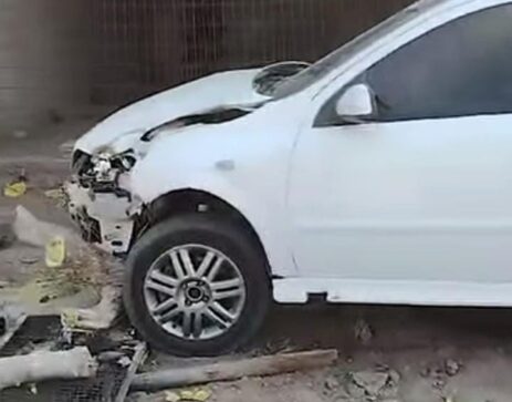 Choque y fuga en la madrugada Catrielense